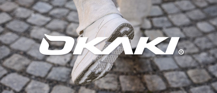 Beige sneakers fra Okaki